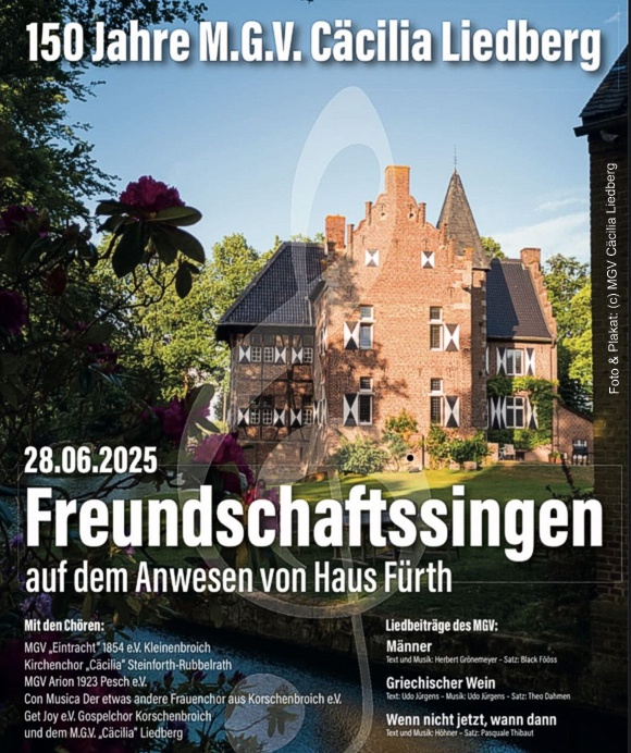 Bild: Plakat Konzertankndigng